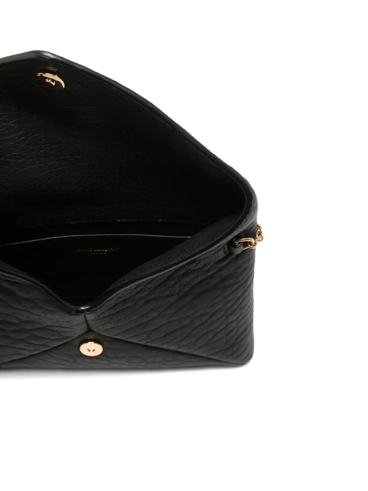 SAINT LAURENT - sac porté épaule à plaque logo