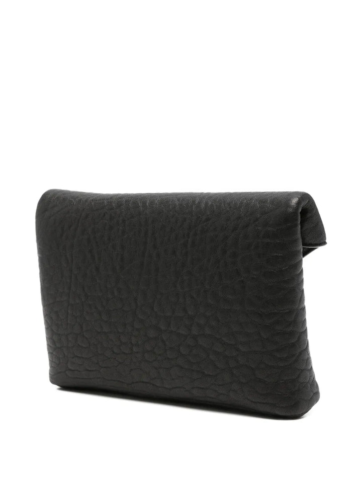 SAINT LAURENT - sac porté épaule à plaque logo