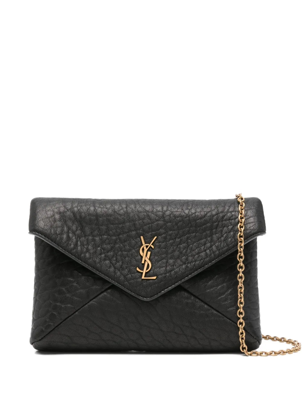SAINT LAURENT - sac porté épaule à plaque logo