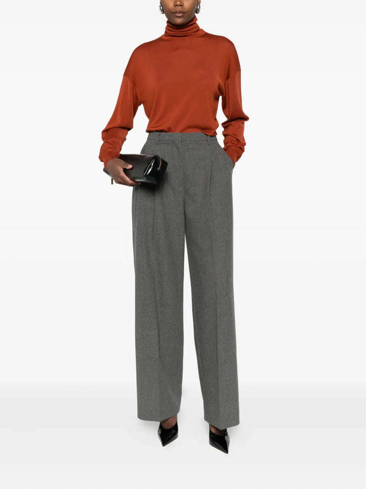 SAINT LAURENT - Roll-neck top