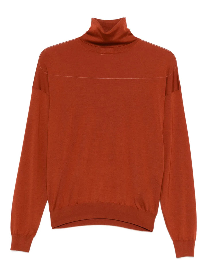 SAINT LAURENT - Roll-neck top