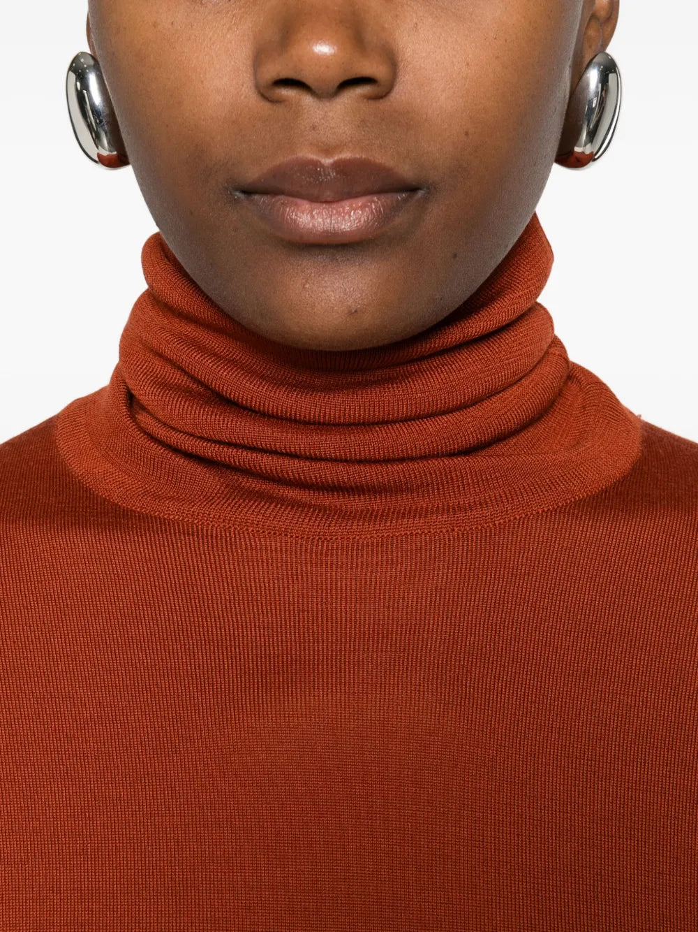 SAINT LAURENT - Roll-neck top