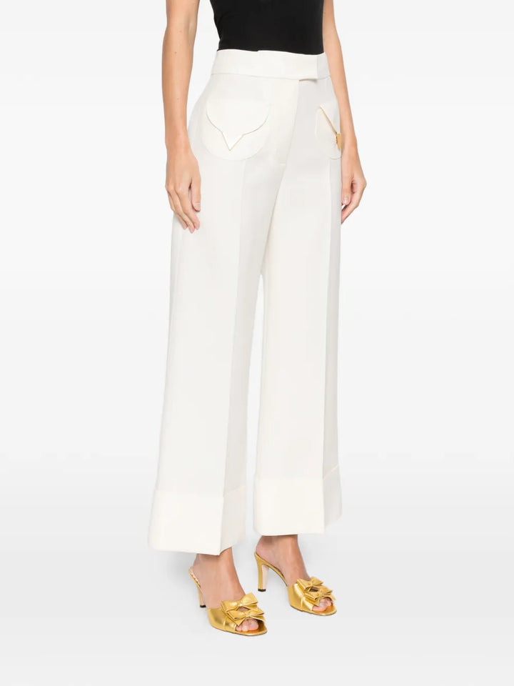 VALENTINO - Pantalon à détail de V