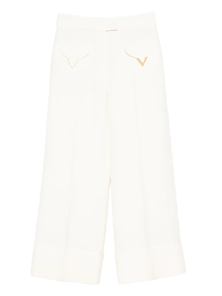 VALENTINO - Pantalon à détail de V