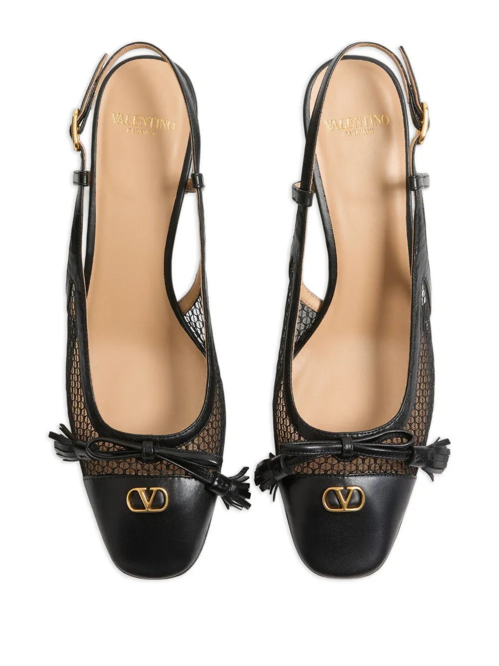 VALENTINO - escarpins Valet Du Roi à bride arrière