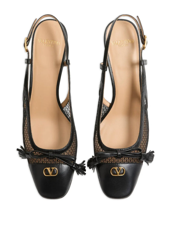 VALENTINO - escarpins Valet Du Roi à bride arrière