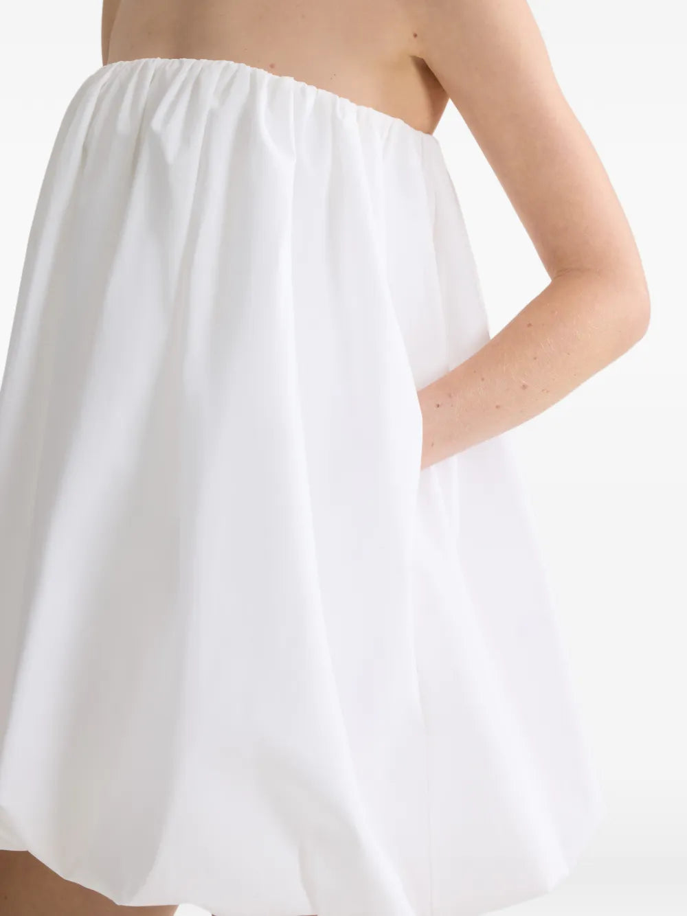 PATOU - Robe-bustier à coupe courte