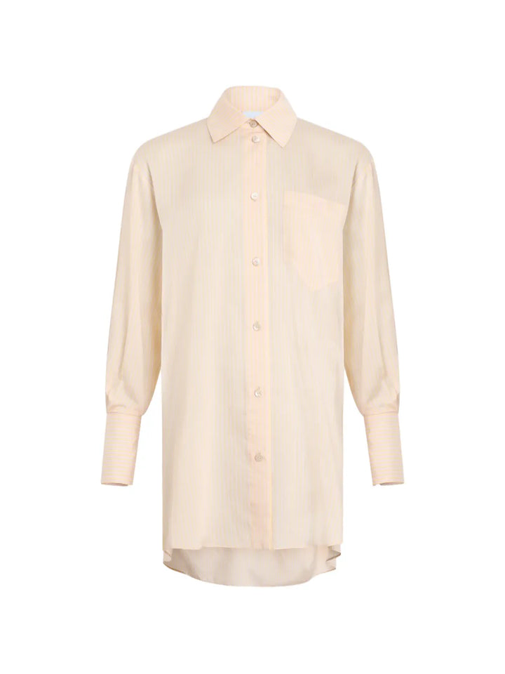 PATOU - Chemise rayée à logo brodé