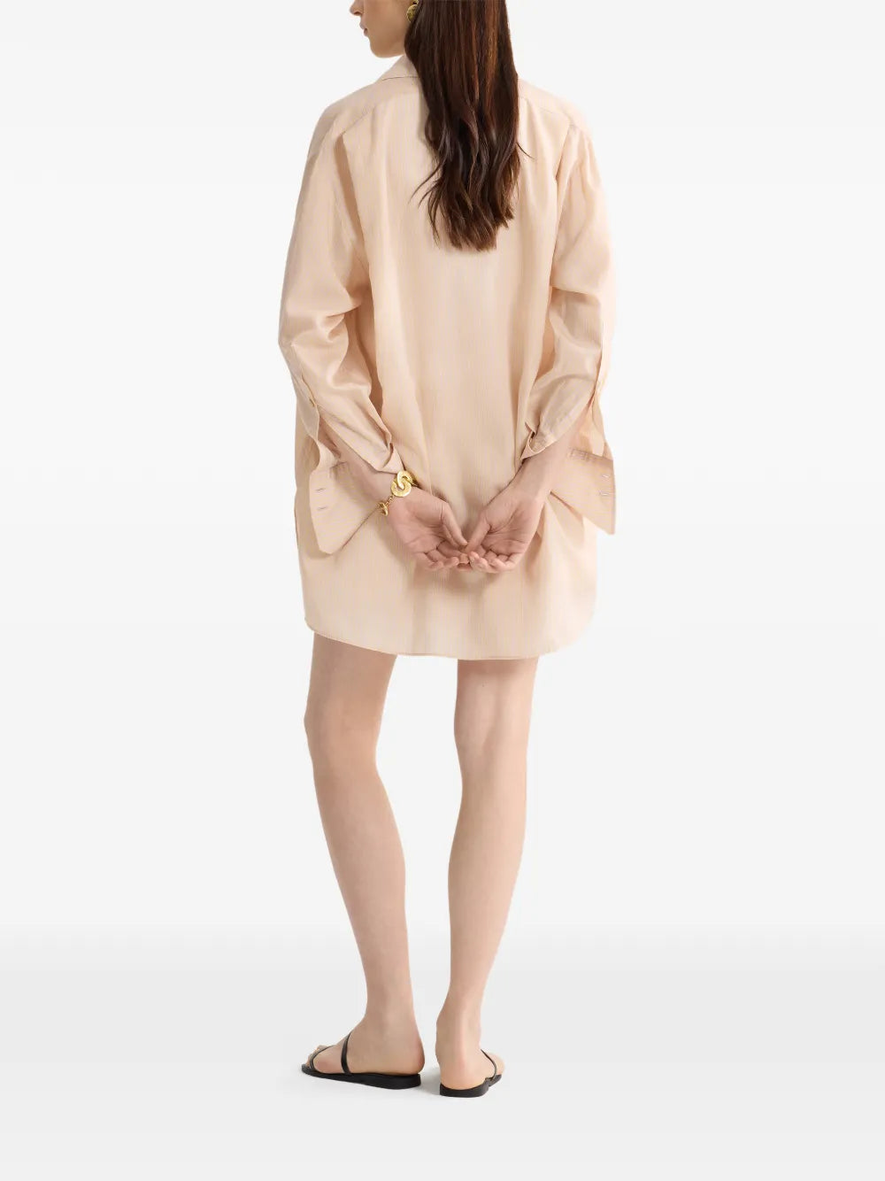 PATOU - Chemise rayée à logo brodé