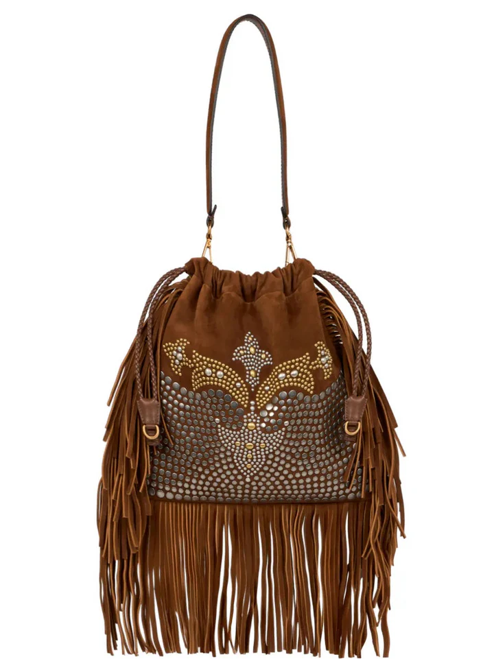 ETRO - Sac cabas Kalispera médium à franges