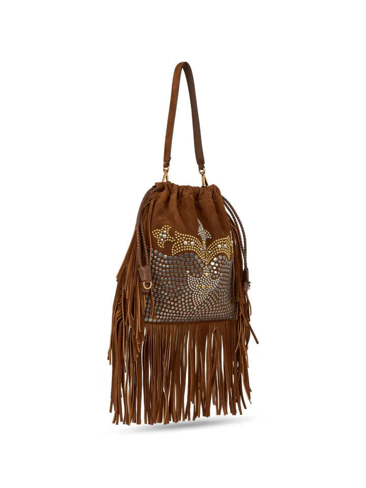 ETRO - Sac cabas Kalispera médium à franges