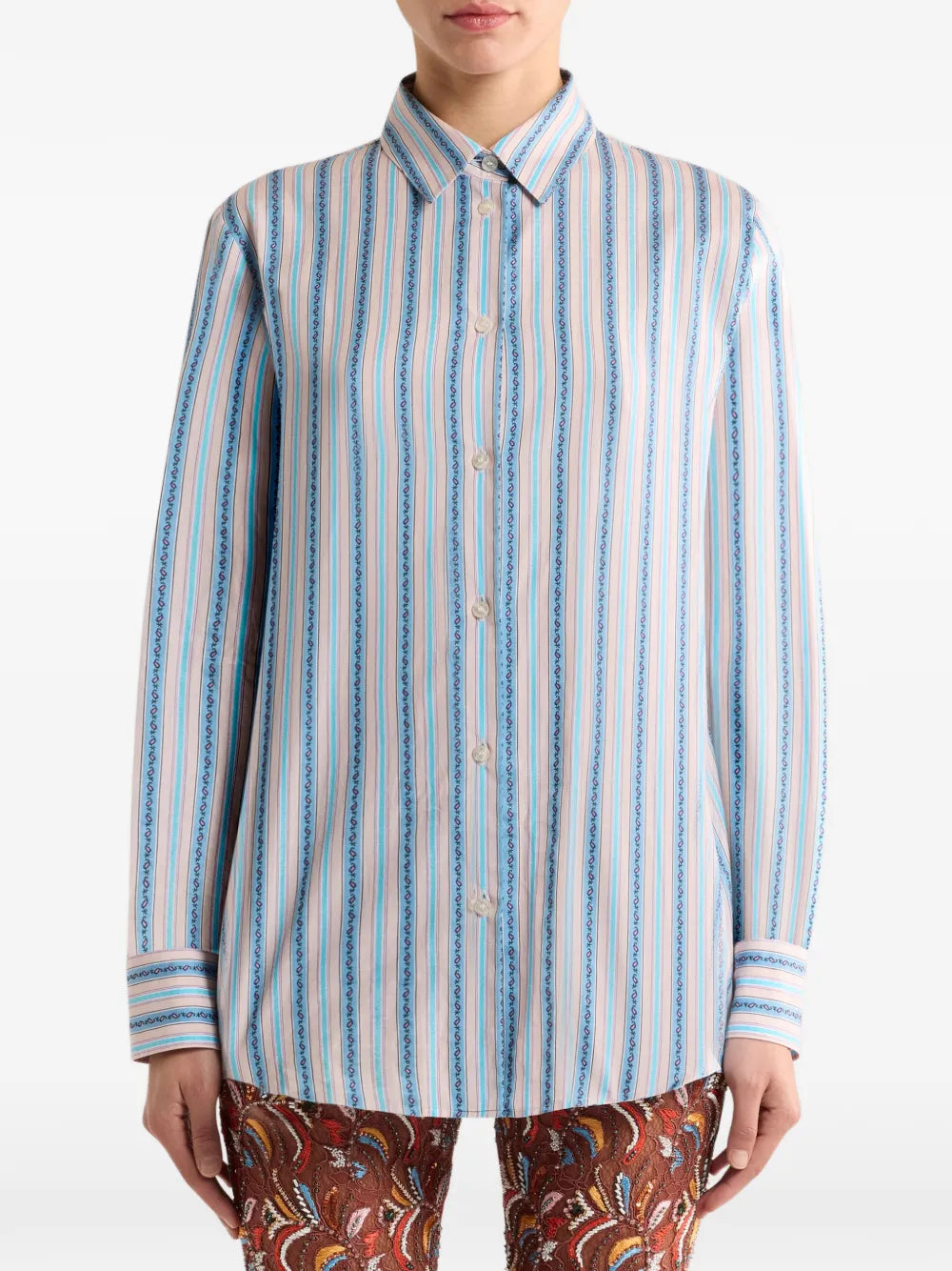 ETRO - REGULAR BUTTON-UP SHIRT
