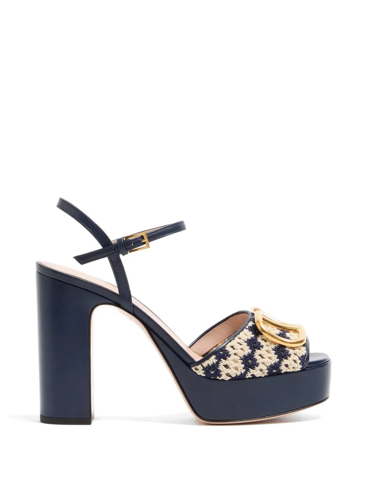 VALENTINO - sandales à semelle plateforme 115 mm VLogo Signature