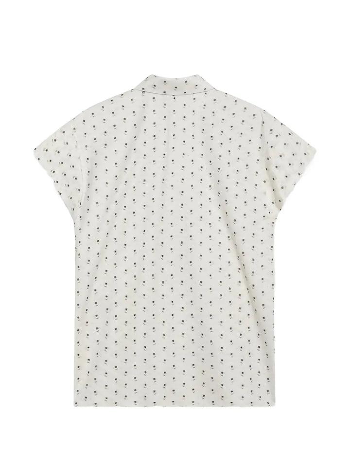 VALENTINO - Chemise boutonnée en coton à col