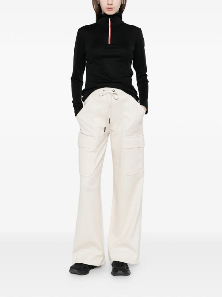 MONCLER - Pantalon fuselé à lien de resserrage