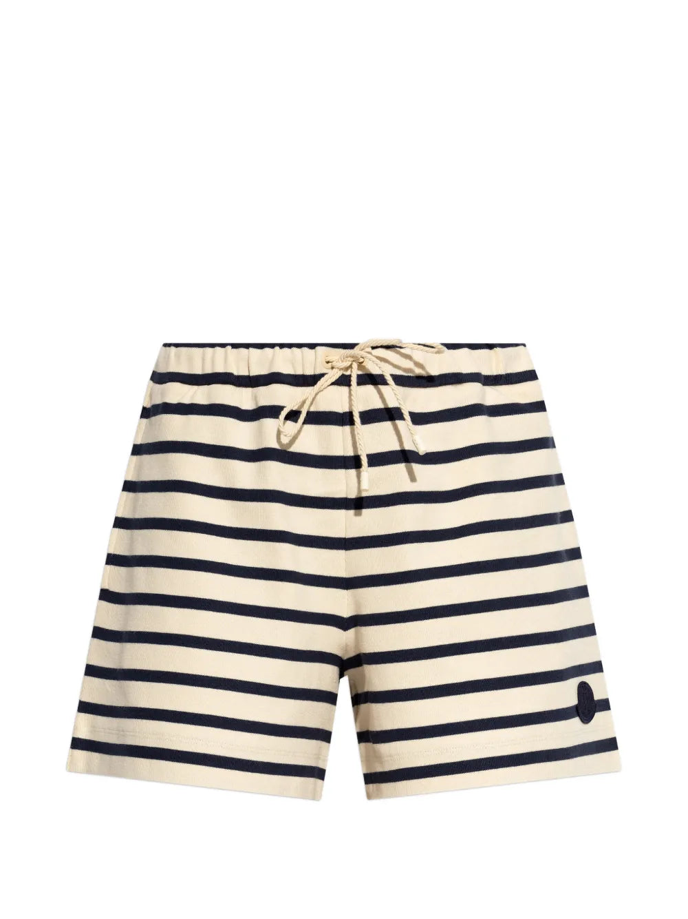 MONCLER - Short rayé à lien de resserrage