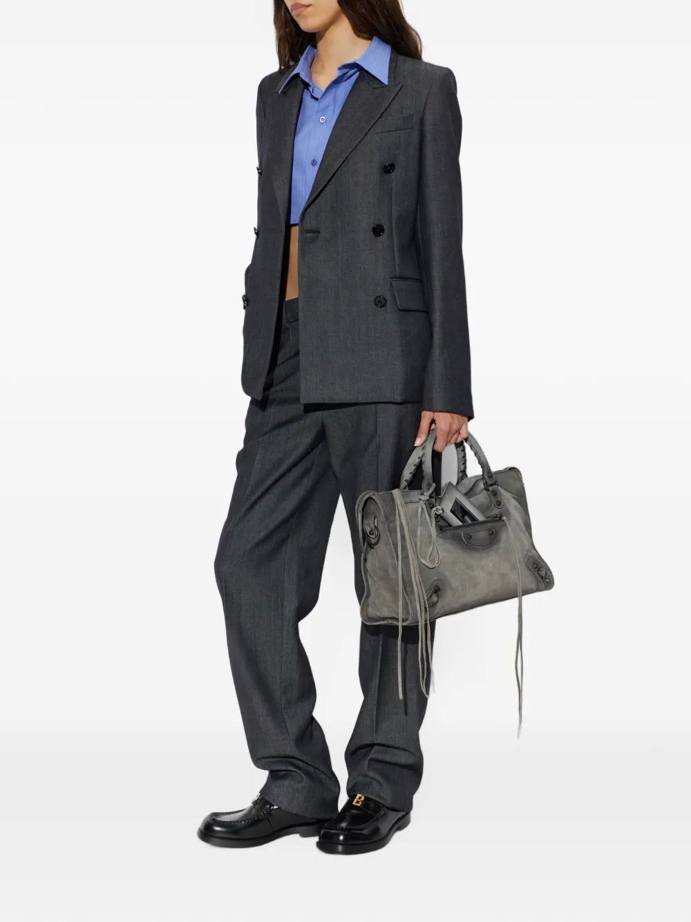 BALENCIAGA - FITTED TAILORED PANTS