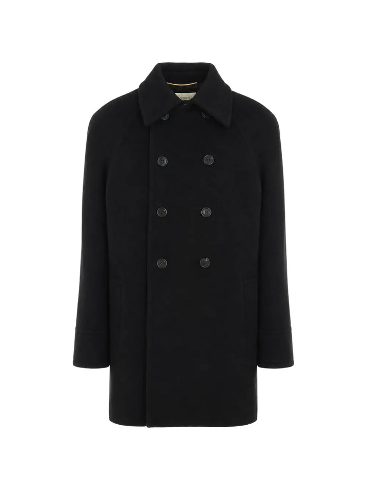 SAINT LAURENT- MANTEAU DOUBLE OUVRABLE