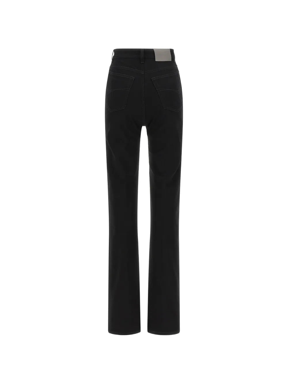 BALENCIAGA - High-waisted pressed-crease jeans