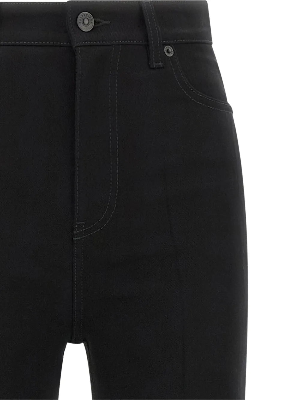 BALENCIAGA - High-waisted pressed-crease jeans