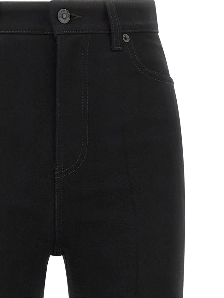 BALENCIAGA - High-waisted pressed-crease jeans