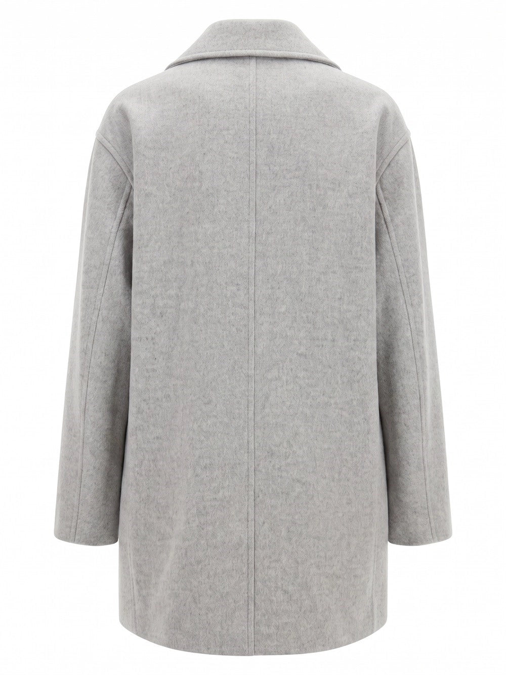 BOTTEGA VENETA- Manteau court en laine mélangée de cachemire