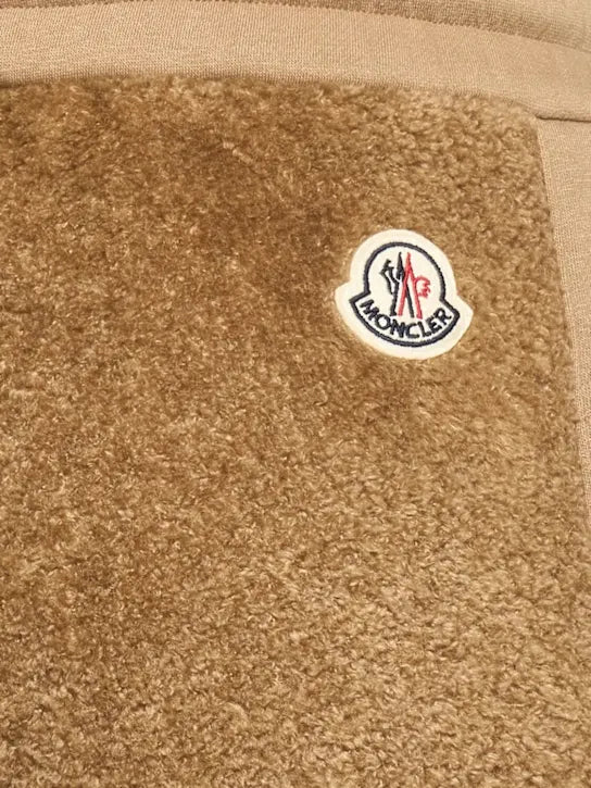 MONCLER - Pantalon de survêtement en teddy