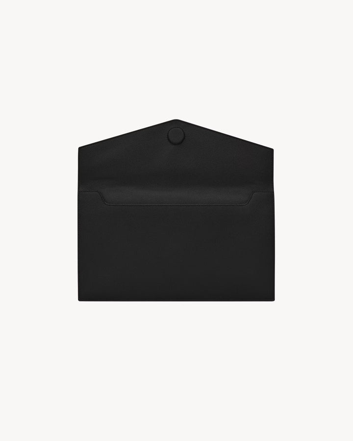 SAINT LAURENT - UPTOWN POCHETTE EN CUIR EMBOSSé CROCODILE
