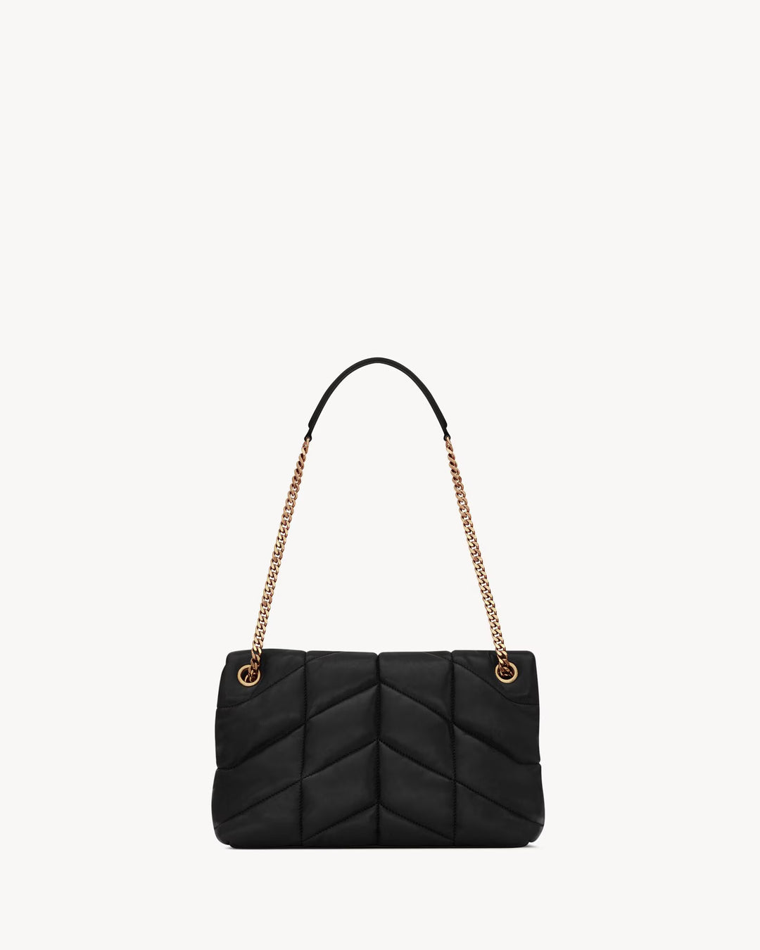 SAINT LAURENT - Puffer small en cuir d'agneau