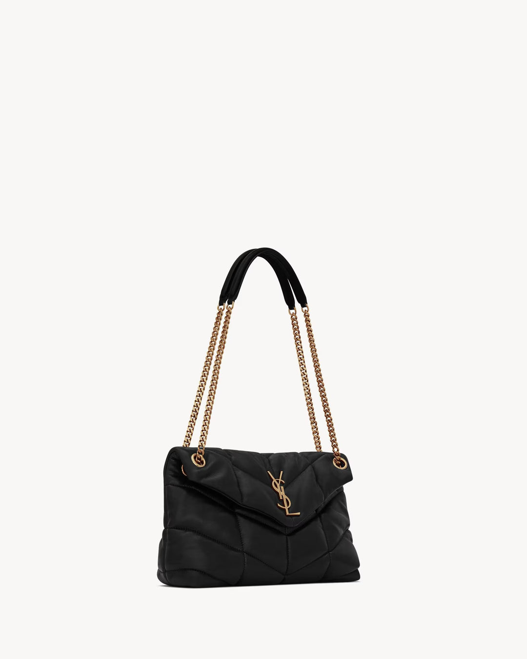 SAINT LAURENT - Puffer small en cuir d'agneau