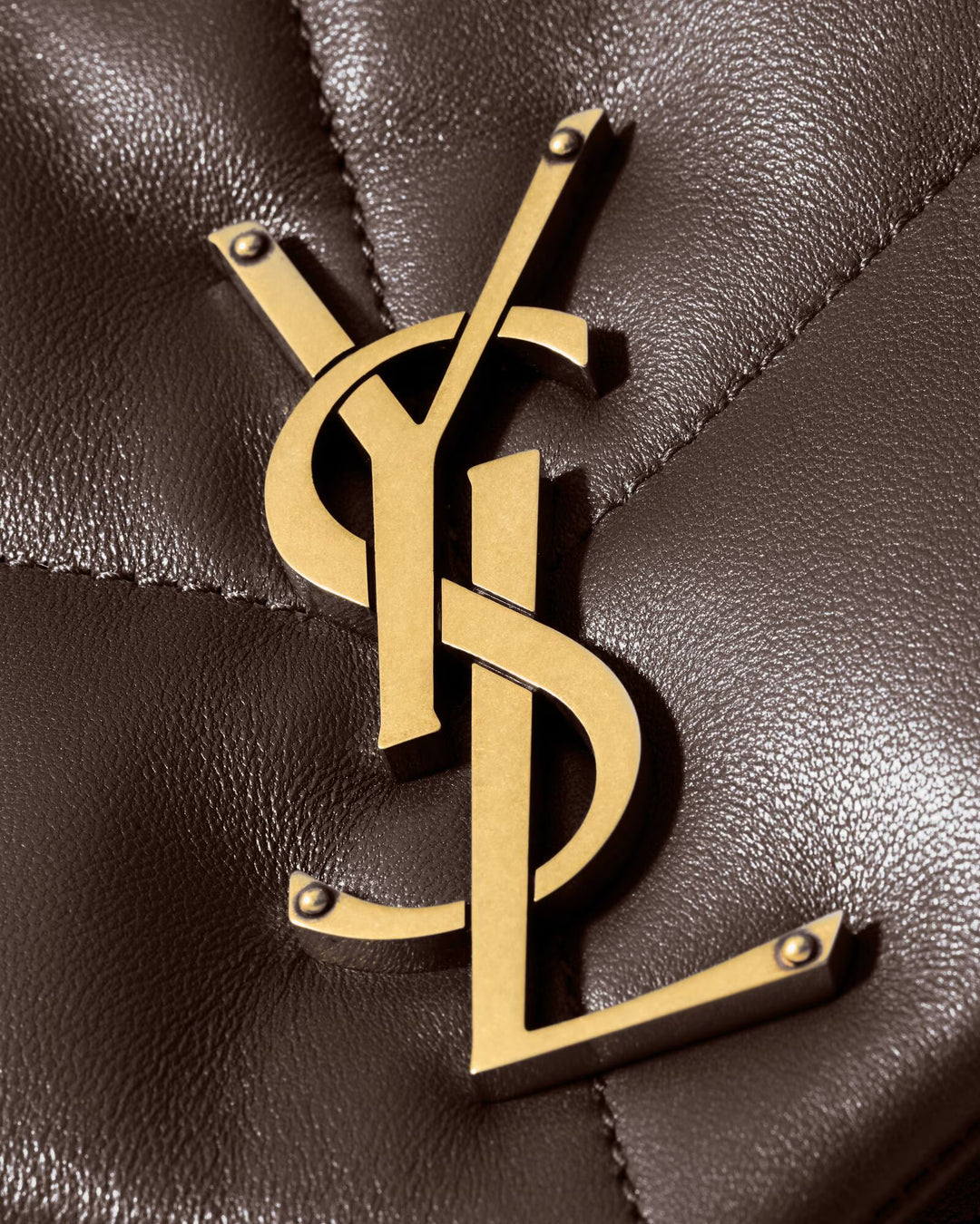 SAINT LAURENT - PUFFER SMALL en cuir d'agneau