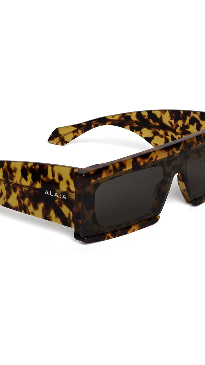 ALAIA - LUNETTES DE SOLEIL MASQUE RECTANGULAIRES 99