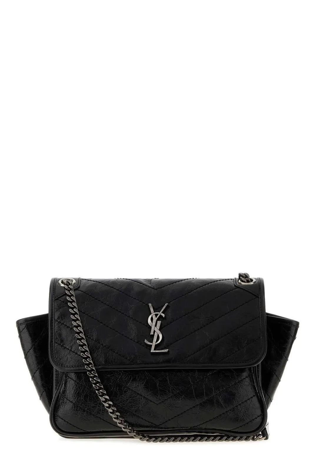 SAINT LAURENT - NIKI TRIPOUCH en cuir vintage