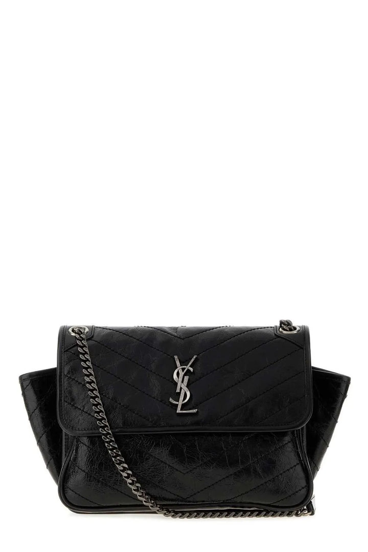 SAINT LAURENT - NIKI TRIPOUCH en cuir vintage