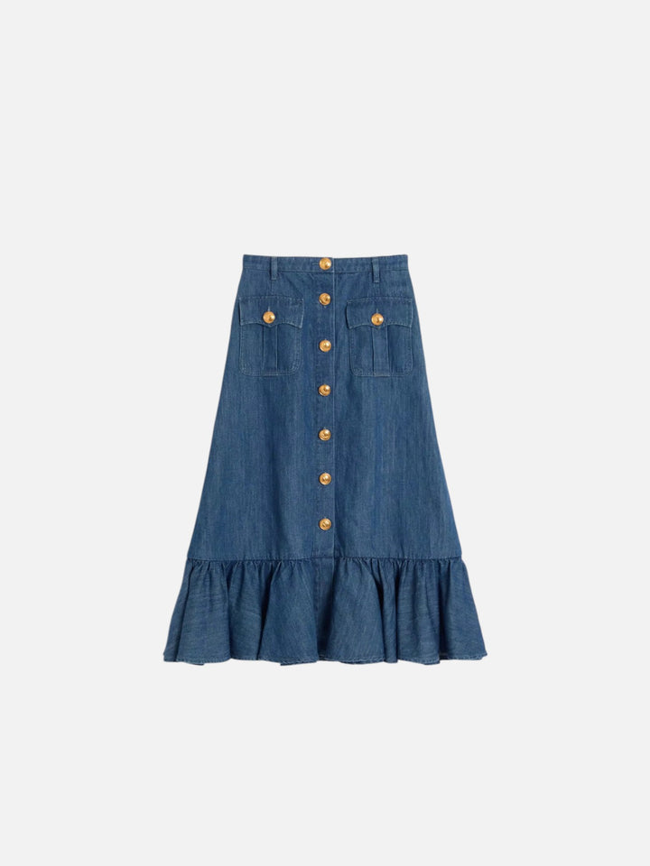 VALENTINO - GONNA DENIM