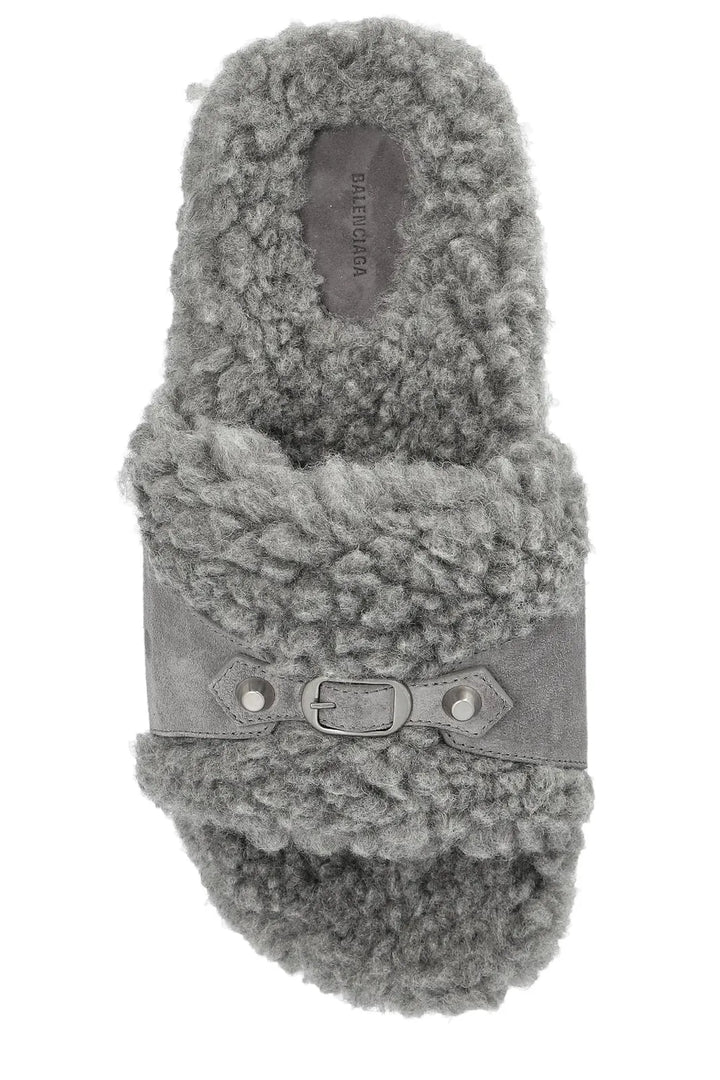 BALENCIAGA FURRY SLIDE CITY