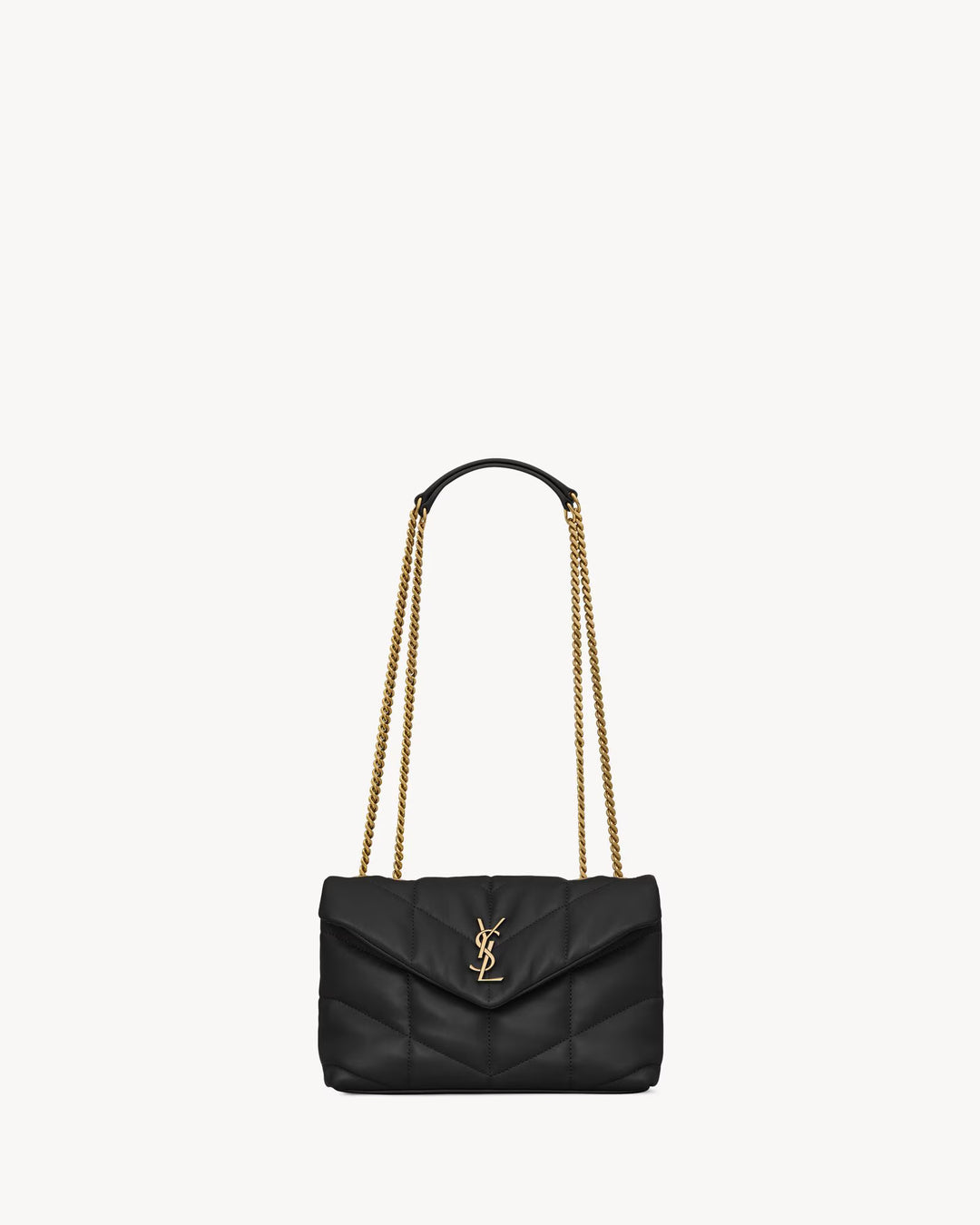 SAINT LAURENT - Puffer toy en cuir d'agneau