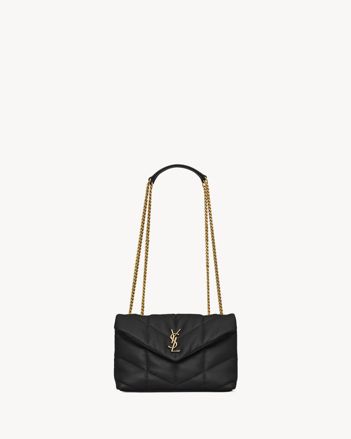 SAINT LAURENT - Puffer toy en cuir d'agneau