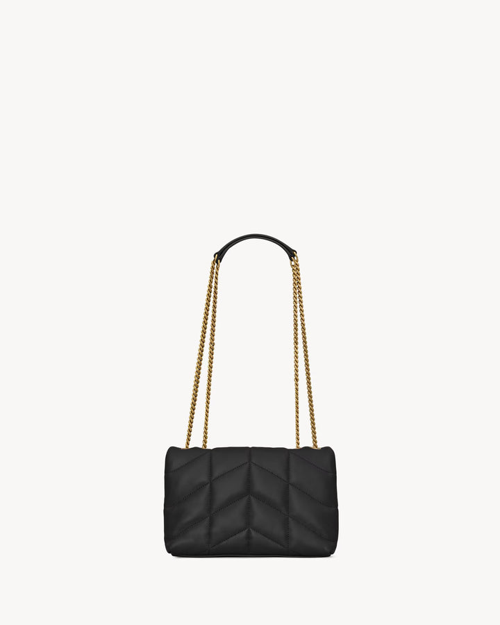 SAINT LAURENT - Puffer toy en cuir d'agneau