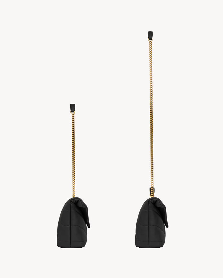 SAINT LAURENT - Puffer toy en cuir d'agneau
