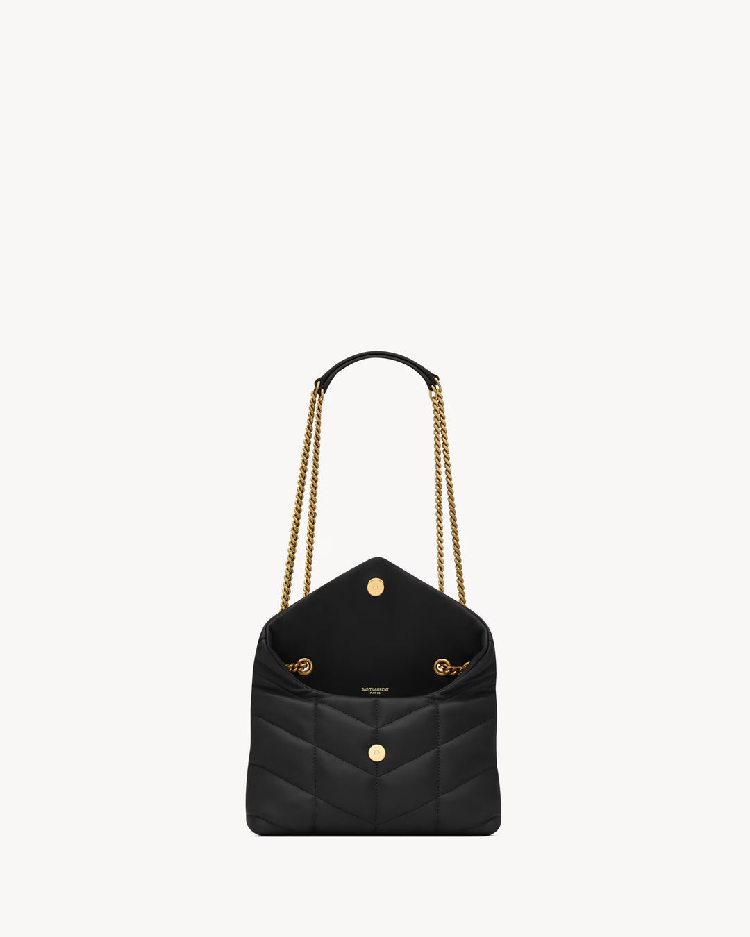 SAINT LAURENT - Puffer toy en cuir d'agneau