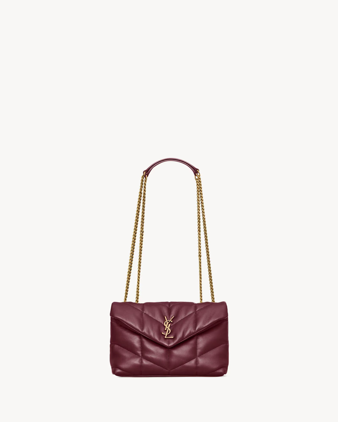 SAINT LAURENT - PUFFER toy bag en cuir d’agneau