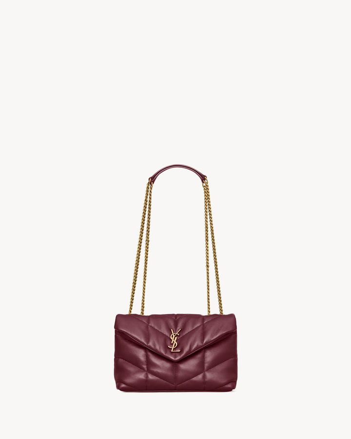 SAINT LAURENT - PUFFER toy bag en cuir d’agneau
