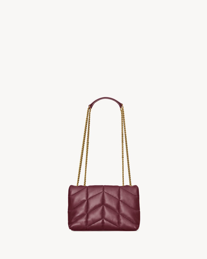 SAINT LAURENT - PUFFER toy bag en cuir d’agneau