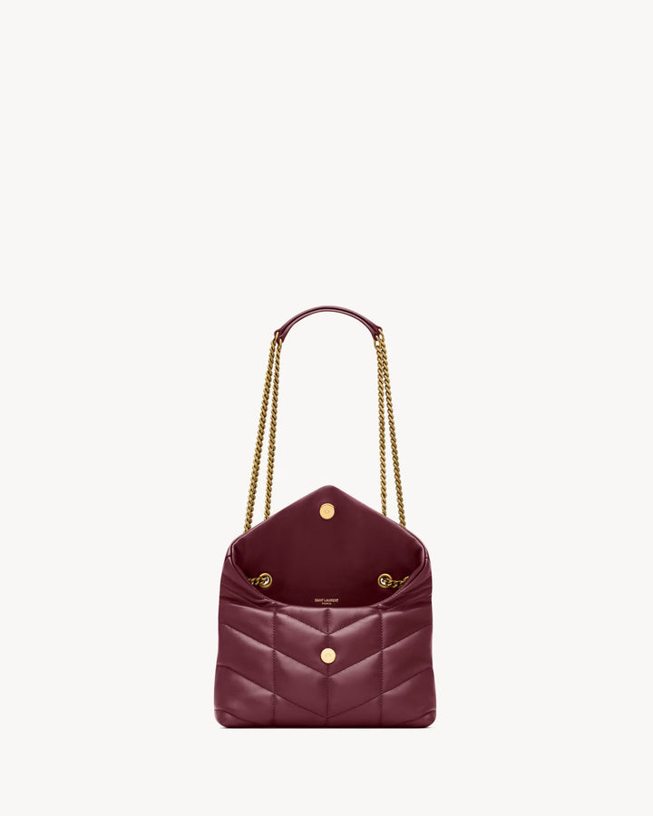 SAINT LAURENT - PUFFER toy bag en cuir d’agneau