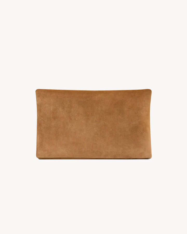 SAINT LAURENT - CASSANDRE grande pochette enveloppe en suède