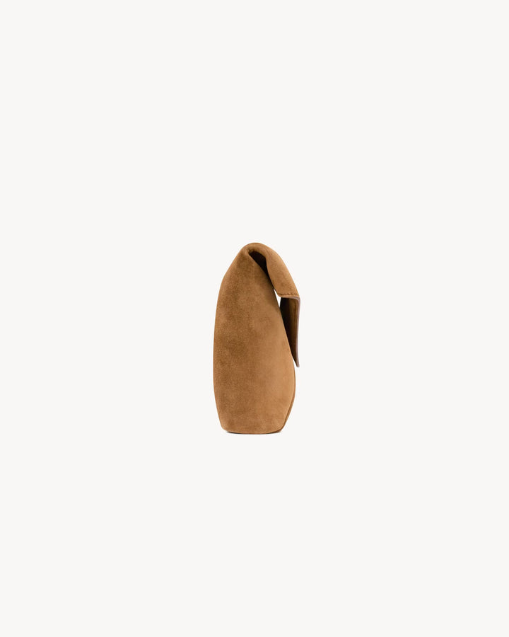 SAINT LAURENT - CASSANDRE grande pochette enveloppe en suède