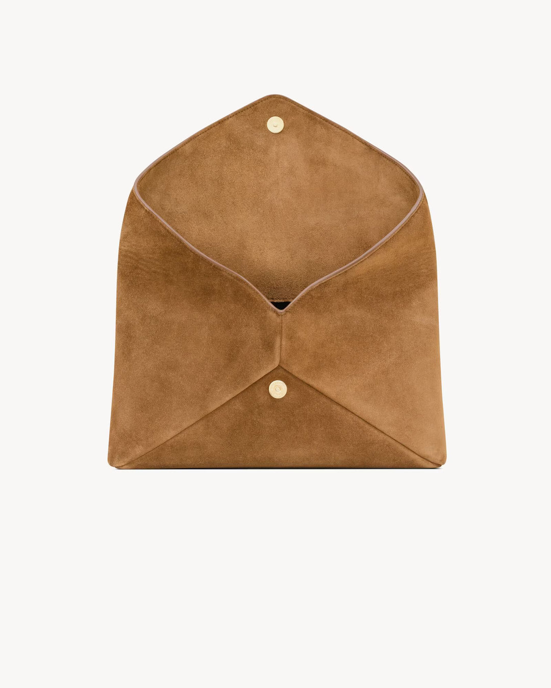 SAINT LAURENT - CASSANDRE grande pochette enveloppe en suède