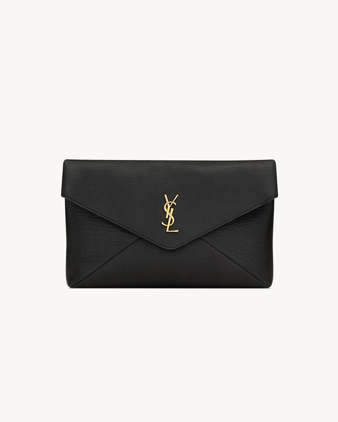 SAINT LAURENT- CASSANDRE grande pochette enveloppe en cuir d’agneau