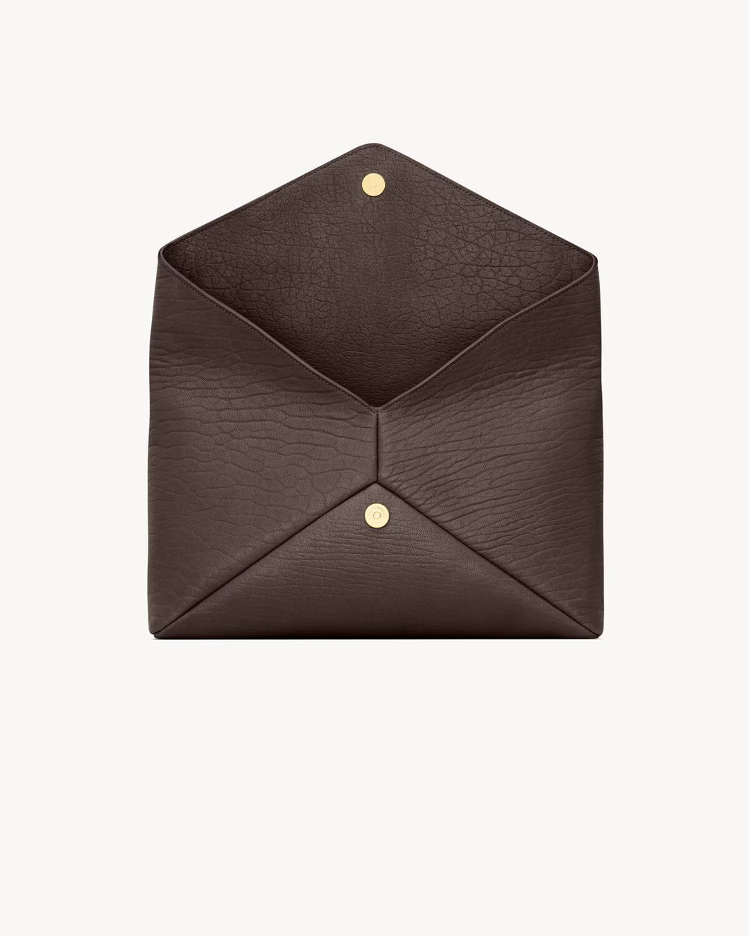 SAINT LAURENT CASSANDRE grande pochette enveloppe en cuir d’agneau